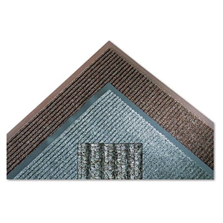 Crown Needle Rib Wipe & Scrape Mat- Polypropylene- 36 x 60- Gray NR0035GY